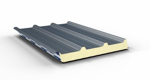 Polyisocyanurate roof panel  150 mm thick