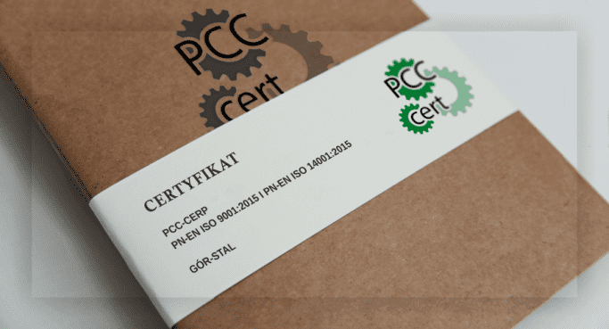 Nowy Certyfikat ISO